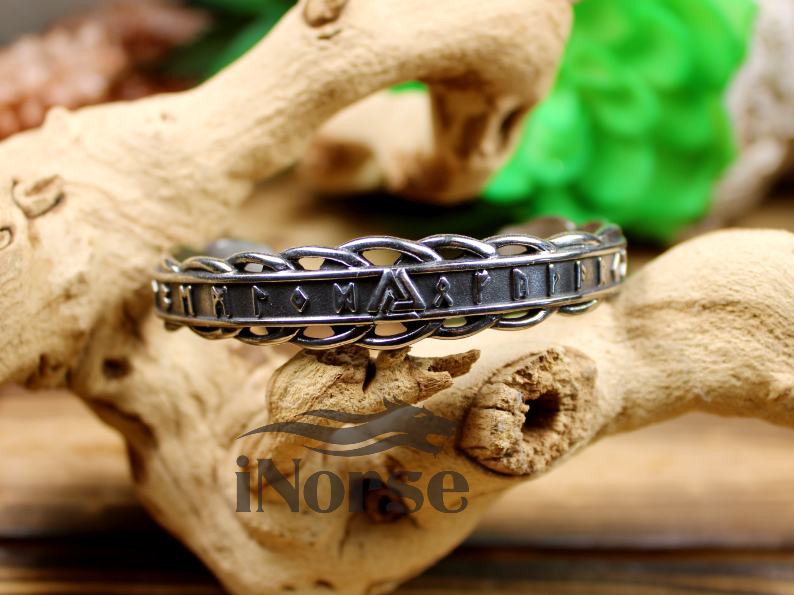 Valknut Viking Bracelet | Norse Jewelry | Viking Armring | Rune Bracelet | Viking Bangle | Futhark Runes | Norse Bracelet | Viking Jewelry