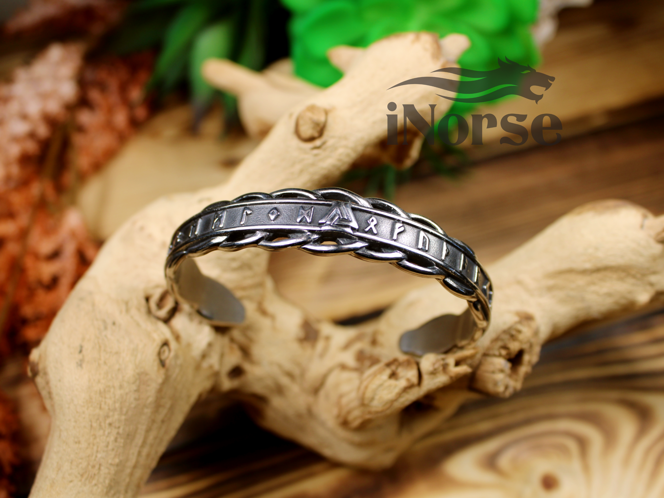 Valknut Viking Bracelet | Norse Jewelry | Viking Armring | Rune Bracelet | Viking Bangle | Futhark Runes | Norse Bracelet | Viking Jewelry