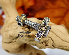 Thor's Hammer Viking Necklace | Valknut Pendant | Norse Jewelry | Viking Pendant | Norse Necklace | Valknut Mjolnir Pendant | Viking Jewelry