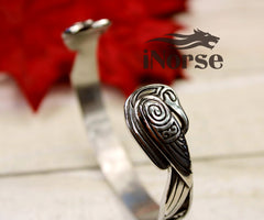 Runes Viking Bracelet | Norse Jewelry | Viking Bangle | Rune Armring | Norse Torque | Nordic Wristband | Viking Torc | Futhark Armband | Viking Jewelry