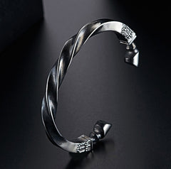 Odin's Warhorse Viking Bracelet - Sleipnir | Norse Jewelry | Viking Bangle | Odin Oath Ring | Norse Arm Ring | Nordic Torc | Viking Jewelry