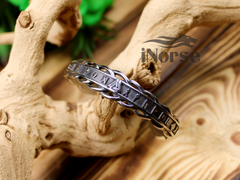 Valknut Viking Bracelet | Norse Jewelry | Viking Armring | Rune Bracelet | Viking Bangle | Futhark Runes | Norse Bracelet | Viking Jewelry