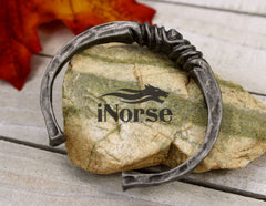 Viking Bangle Bracelet | Swedish Design | Norse Jewelry | Nordic Armring | Viking Wristband | Norse Bracelet | Gothic Torc | Viking Jewelry