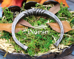 Viking Bangle Bracelet | Swedish Design | Norse Jewelry | Nordic Armring | Viking Wristband | Norse Bracelet | Gothic Torc | Viking Jewelry